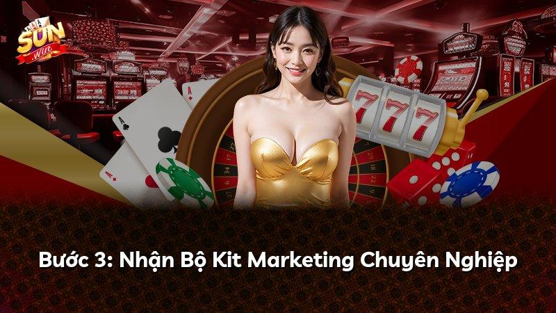 Bước 3: Nhận Bộ Kit Marketing Chuyên Nghiệp