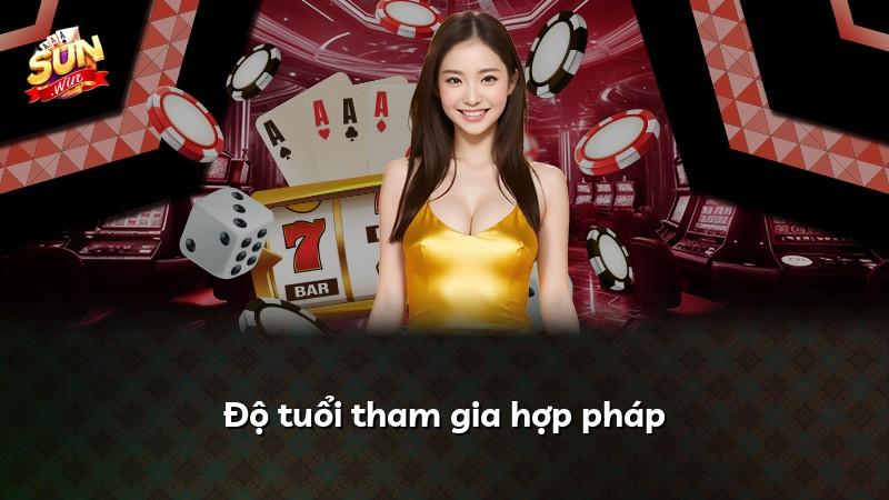 Độ tuổi tham gia hợp pháp