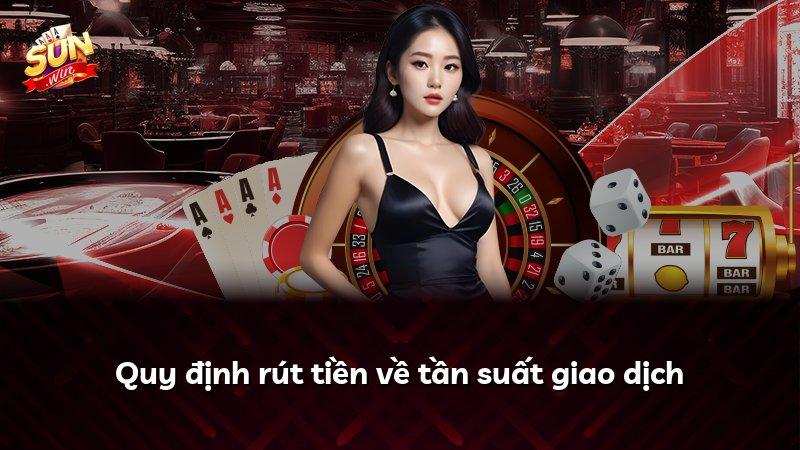 Quy định rút tiền về tần suất giao dịch