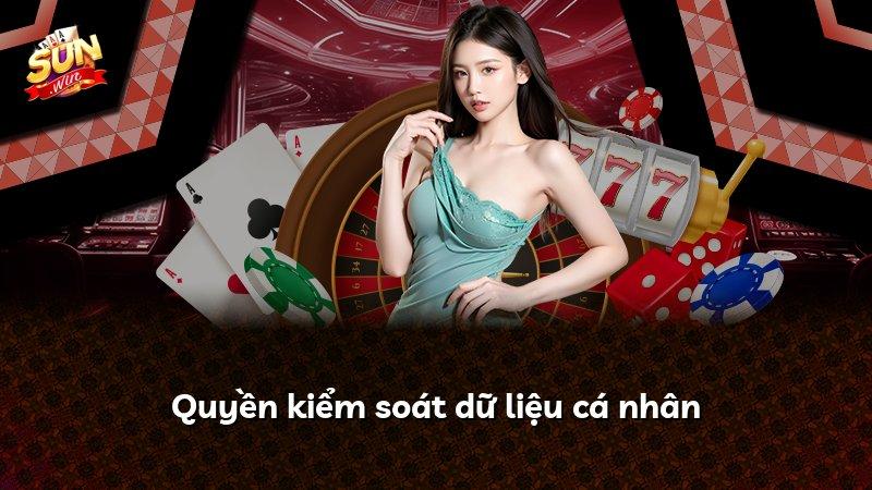 Quyền kiểm soát dữ liệu cá nhân